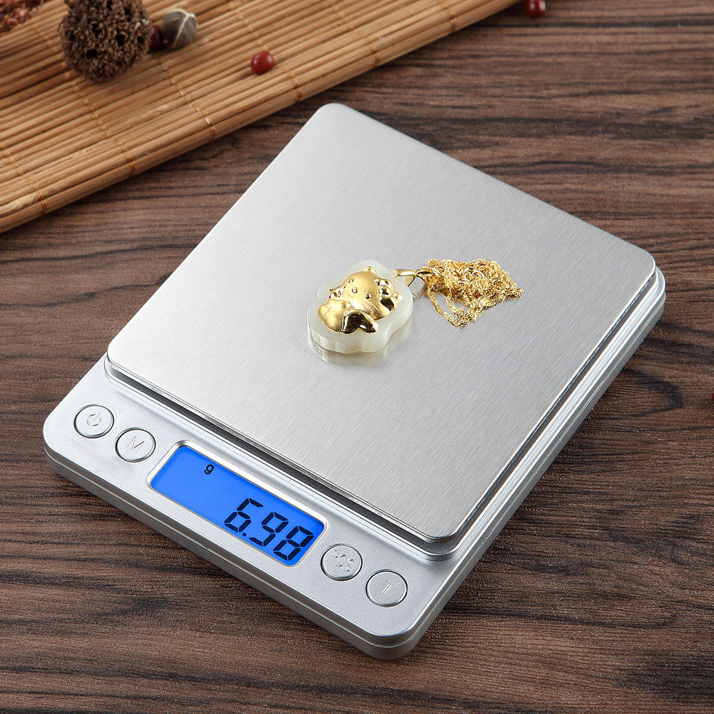 Kitchen Electronics Gadgets - Bilancia digitale LCD per gioielli 3kg