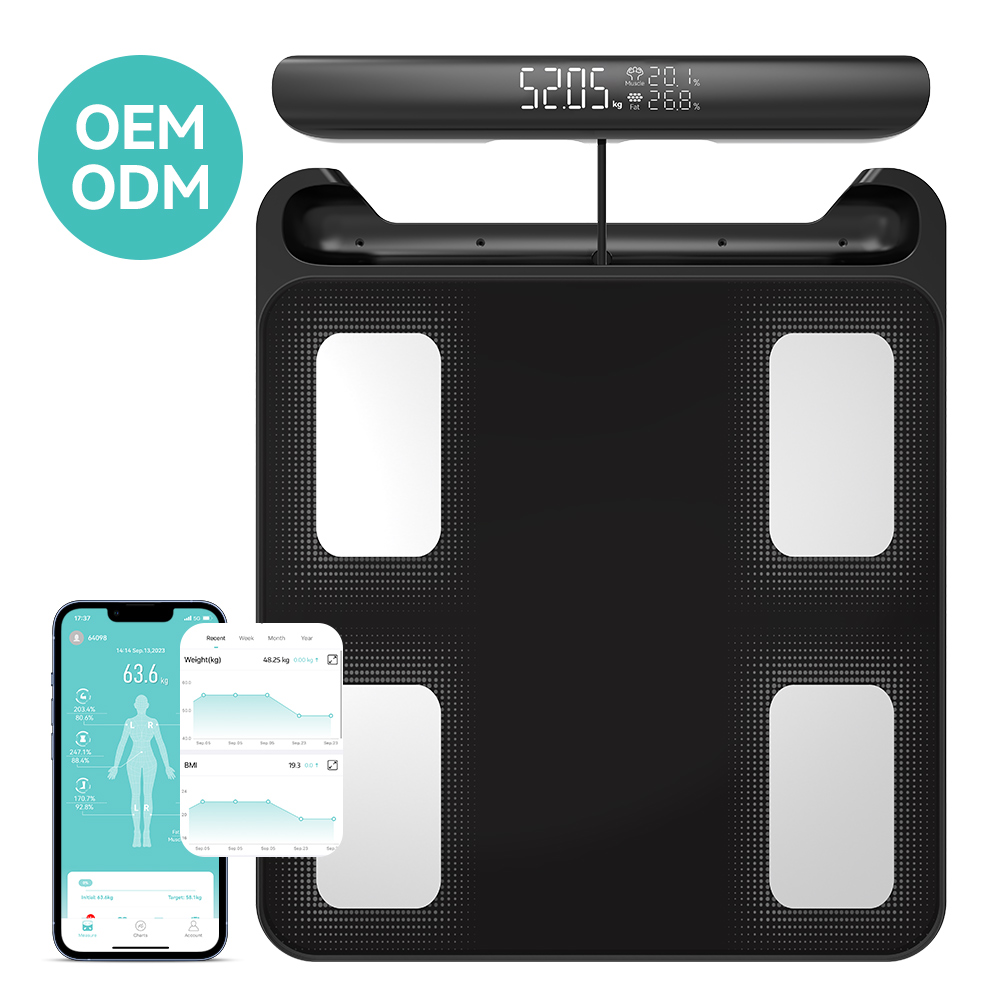 Body Fat Scale Smart - Bilancia Intelligente per Peso Corporeo, Compatibile