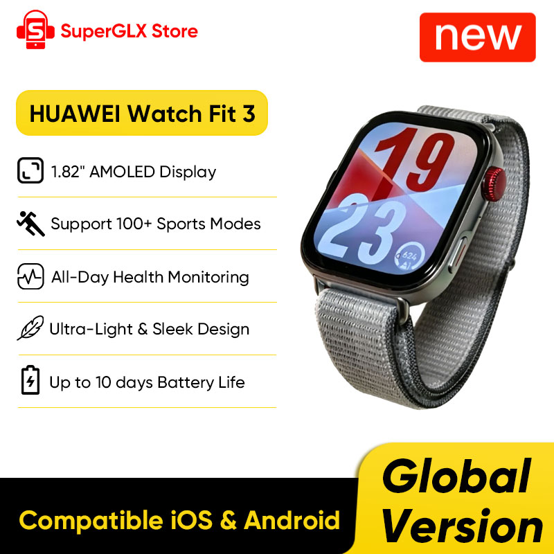 Electronics Quiz - 【US Express】HUAWEI Watch Fit 3 Smartwatch