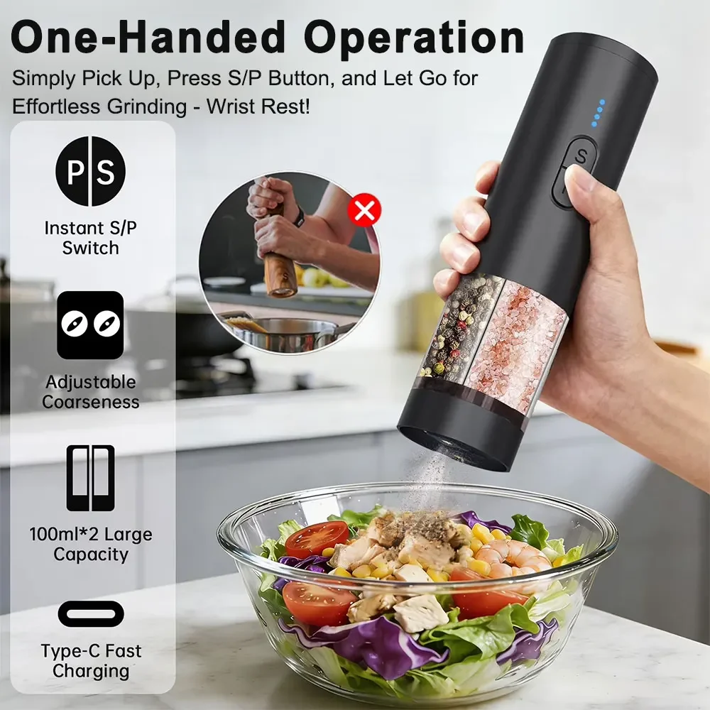 Macinapepe e macinasale elettr - Kitchen Electronics Gadgets recensione e prezzo