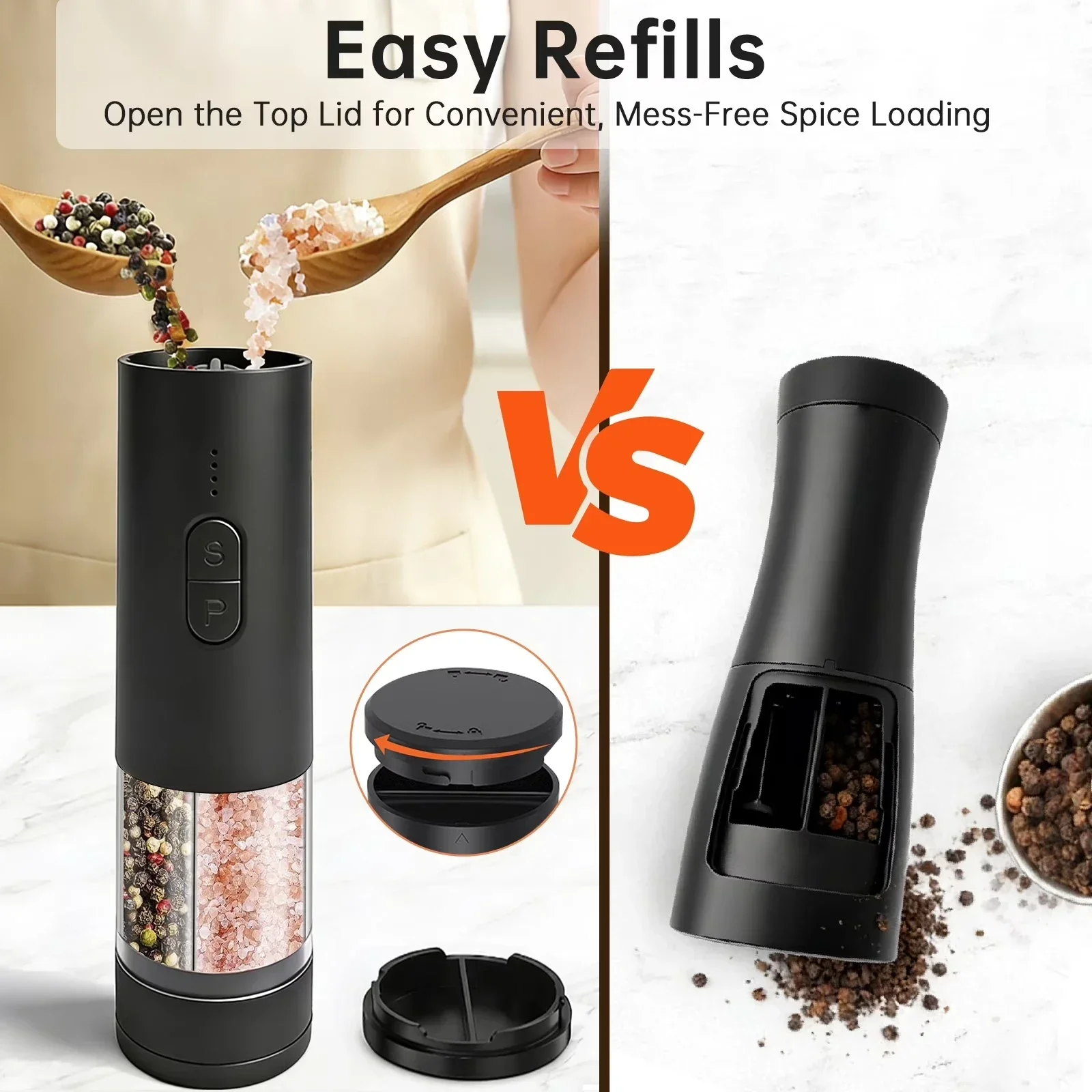 Macinapepe e macinasale elettr - Kitchen Electronics Gadgets recensione e prezzo