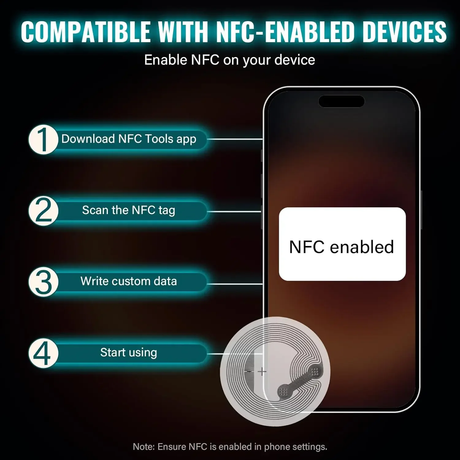 10-50 Pezzi Adesivi NFC NTAG21 - Nfc Tag Programmable recensione e prezzo