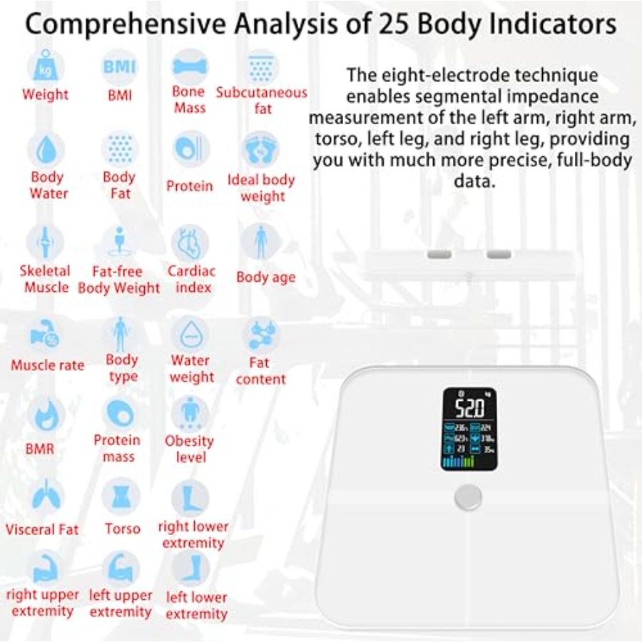 Bilancia da bagno per analisi  - Body Fat Scale Smart recensione e prezzo