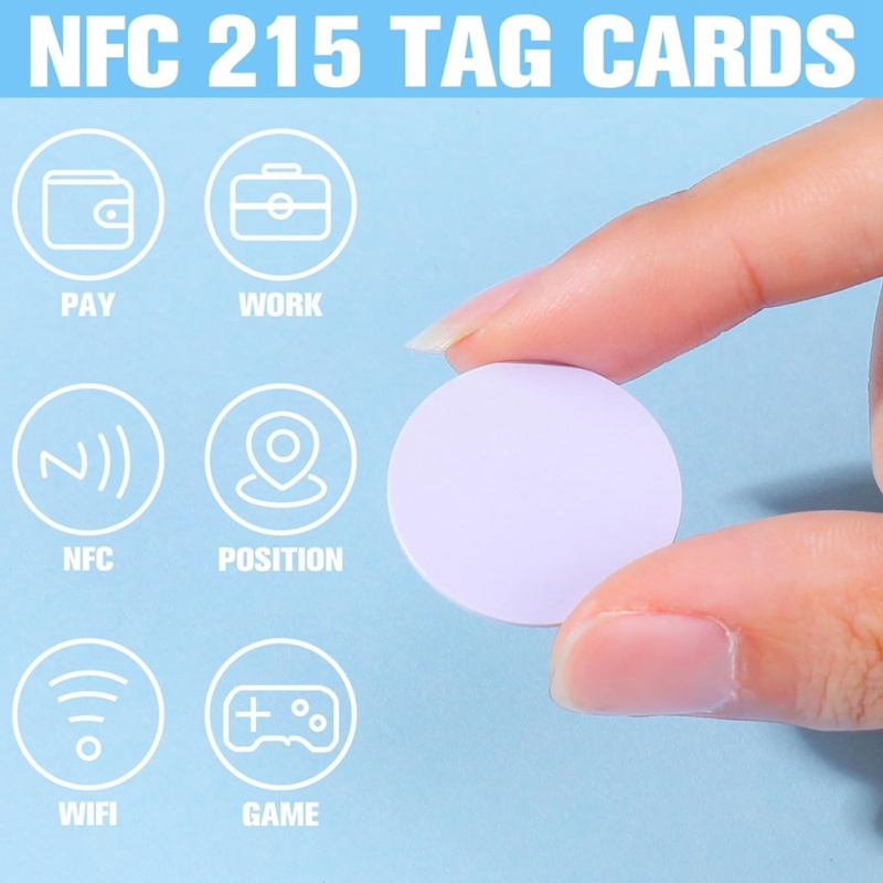Adesivi NFC NTAG215 da 25mm, E - Nfc Tag Programmable recensione e prezzo